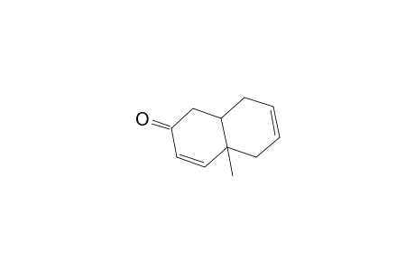2(1H)-Naphthalenone, 4a,5,8,8a-tetrahydro-4a-methyl-, trans-