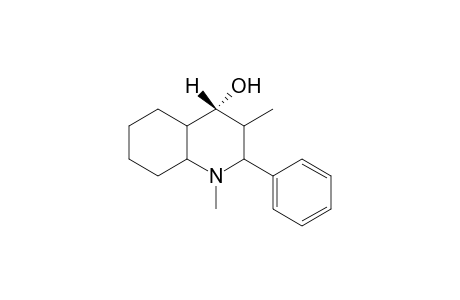 (4R)-1,3-dimethyl-2-phenyldecahydroquinolin-4-ol
