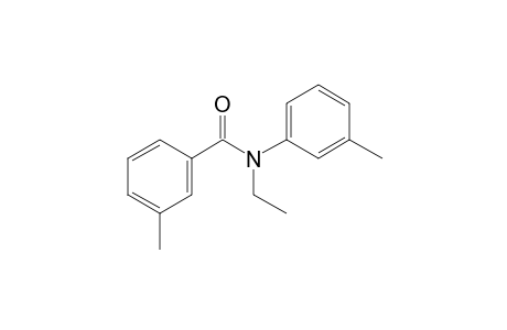 Benzamide, N-ethyl-N-(3-methylphenyl)-3-methyl-