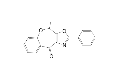 2-Phenyl-4-methyl-4H-benz[2,3]oxepino[5,6-d]oxazol-10-one