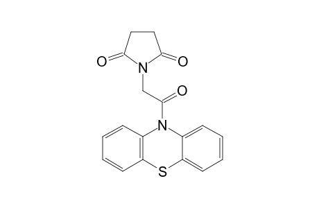1-[2-Oxo-2-(10H-phenothiazin-10-yl)ethyl]pyrrolidine-2,5-dione