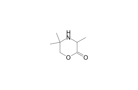 2-Morpholinone, 3,5,5-trimethyl-