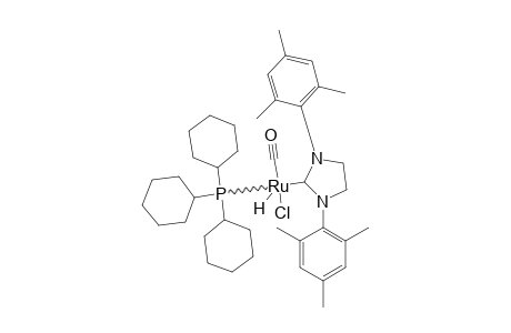 (1,3-DIMESITYL-IMIDAZOLIDINE-2-YLIDENE)-(PCY3)-(CO)-(CL)-(H)-RU