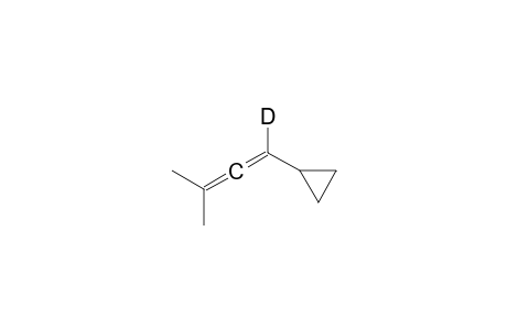 1-Deuterio-1-cyclopropyl-3-methyl-1,2-butadiene