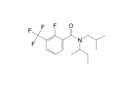 Benzamide, 2-fluoro-3-trifluoromethyl-N-(2-butyl)-N-isobutyl-