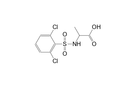 N-[(2,6-dichlorophenyl)sulfonyl]alanine
