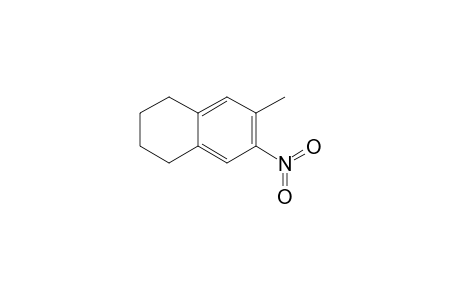 Naphthalene, 1,2,3,4-tetrahydro-6-methyl-7-nitro-