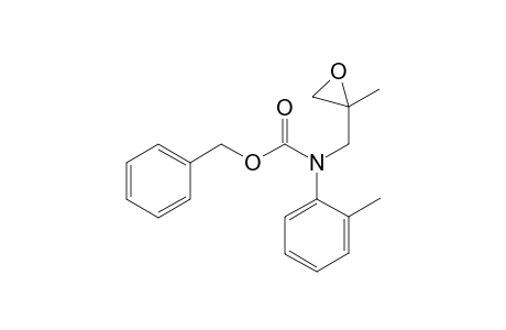 Benzyl (2-methyloxiran-2-yl)methyl(o-tolyl)carbamate