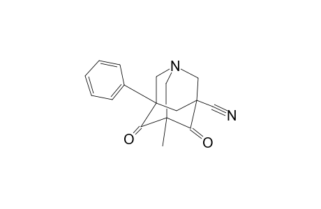 5-METHYL-4,6-DIOXO-7-PHENYL-1-AZAADAMANTAN-3-CARBONITRILE