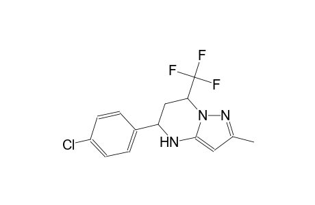 5-(4-chlorophenyl)-2-methyl-7-(trifluoromethyl)-4,5,6,7-tetrahydropyrazolo[1,5-a]pyrimidine