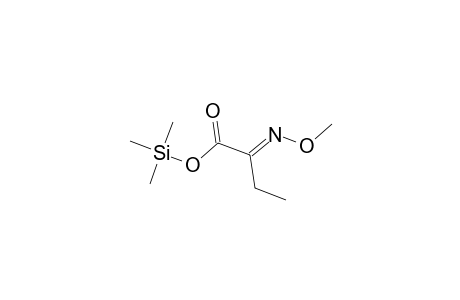 Butanoic acid, 2-(methoxyimino)-, trimethylsilyl ester