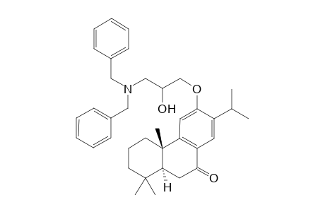 12-[3-(Dibenzylamino)-2-hydroxypropoxy]abieta-8,11,13-trien-7-one