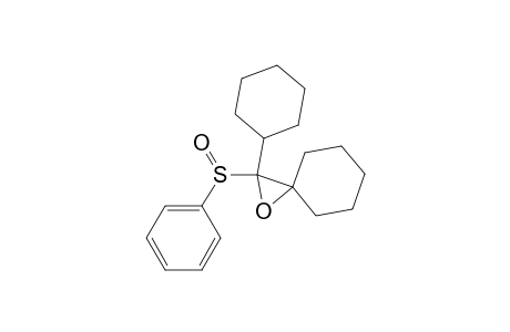 1-Oxaspiro[2.5]octane, 2-cyclohexyl-2-(phenylsulfinyl)-