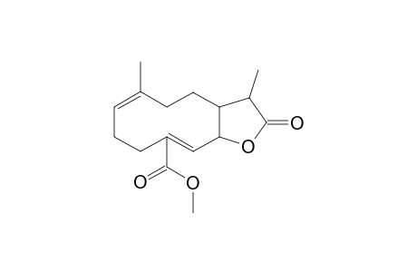 Methyl 3,6-Dimethylcyclodeca-6,10-dieno[3,4-b]tetrahydrofuran-2-one-10-carboxylate