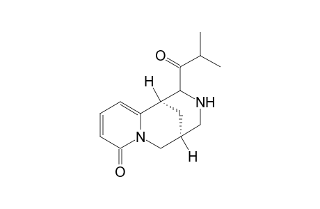 (-)-(1R,5S)-6.alpha.-(2-Methylpropionyl)-1,2,3,4,5,6-hexahydro-1,5-methanopyrido[1,2-a][1,5]diazocin-8-one