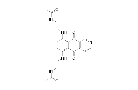 N-[2-[[9-(2-acetamidoethylamino)-5,10-bis(oxidanylidene)benzo[g]isoquinolin-6-yl]amino]ethyl]ethanamide