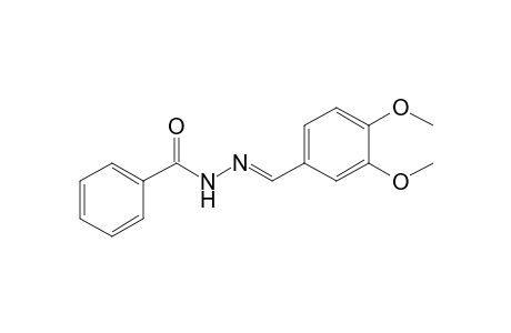 N'-[(E)-(3,4-dimethoxyphenyl)methylidene]benzohydrazide
