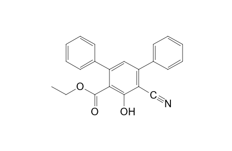 6'-cyano-5'-hydroxy[m-terphenyl]-4'-carboxylic acid, ethyl ester