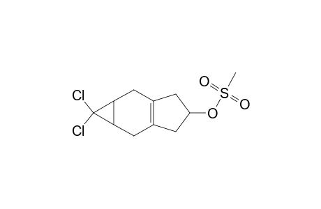 1,1-Dichloro-1a,2,4,5,6,6a-hexahydro-1H,3H-cycloprop[f]inden-4-yl methanesulfonate