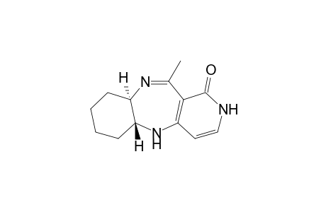 (R*,R*)-11-Methyl-2,5,5a,6,7,8,9,9a-octahydrobenzo[b]pyrido[4,3-e][1,4]diazepin-1-one