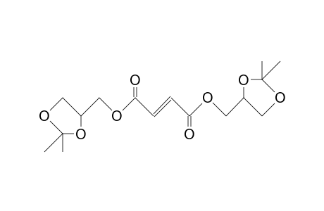 Fumaric acid, bis(2,2-dimethyl-1,3-dioxolan-4-ylmethyl) ester