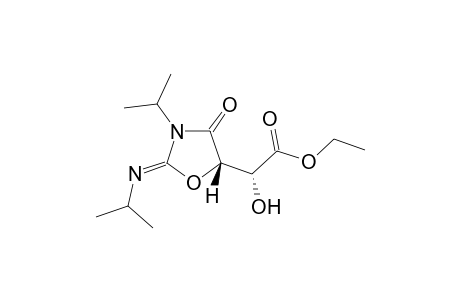 (R)-ethyl 2-hydroxy-2-((S)-3-isopropyl-2-(isopropylimino)-4-oxooxazolidin-5-yl)acetate