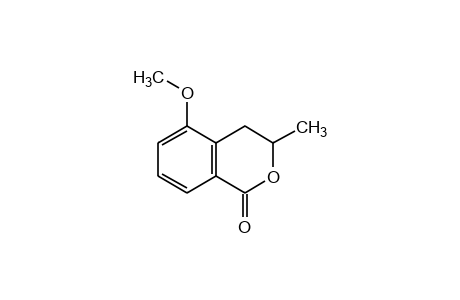 (+/-)-3,4-dihydro-5-methoxy-3-methylisocoumarin