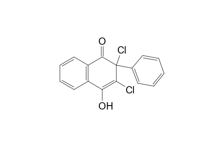 Naphthalene, 2,3-dichloro-1,2-dihydro-4-hydroxy-1-oxo-2-phenyl-