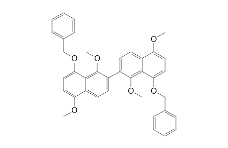 4-BENZYLOXY-6-(4-BENZYLOXY-1,5-DIMETHOXY-6-NAPHTHYL)-1,5-DIMETHOXY-NAPHTHALENE