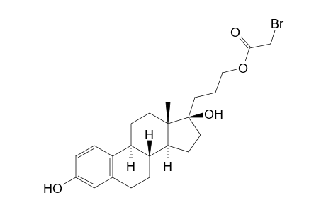 2-Bromoacetic acid 3-[(8R,9S,13S,14S,17R)-3,17-dihydroxy-13-methyl-7,8,9,11,12,14,15,16-octahydro-6H-cyclopenta[a]phenanthren-17-yl]propyl ester