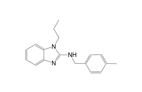 1H-benzimidazol-2-amine, N-[(4-methylphenyl)methyl]-1-propyl-