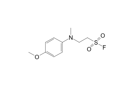 2-(N-methyl-p-anisidino)ethanesulfonyl fluoride