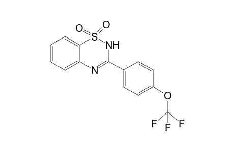 3-(4-(Trifluoromethoxy)phenyl)-2H-benzo[e][1,2,4]thiadiazine1,1-dioxide