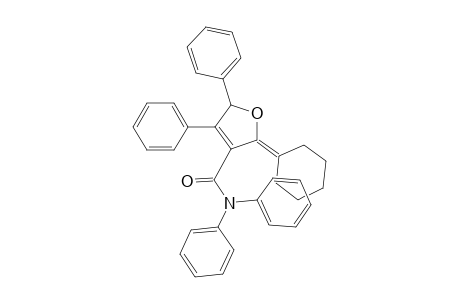 2-Cyclohexylidene-2,5-dihydro-4,5,N,N-tetraphenyl-3-furanecarboxamide