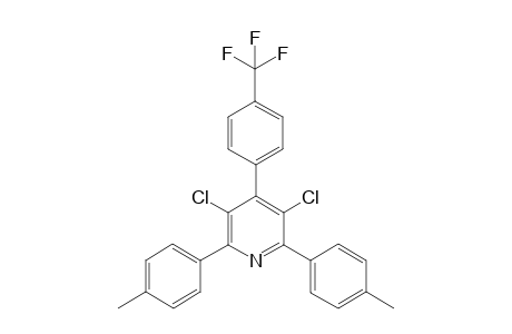 3,5-Dichloro-2,6-di-para-tolyl-4-[4-(trifluoromethyl)phenyl]pyridine