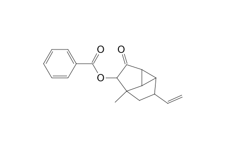 1-Methyl-3-ethenyl-8-benzoyloxytricyclo[3.3.0.0(4,6)]octane-7-one