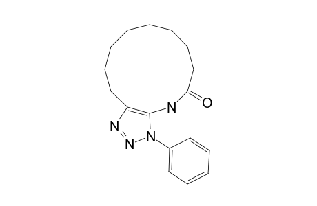 6,7,8,9,10,11,12,13-OCTAHYDRO-3-PHENYL-3H-1,2,3-TRIAZOLO-[4,5-B]-AZACYCLOTETRADECEN-5(4H)-ONE