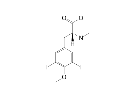 L-3,5-DIIODO-O,N,N-TRIMETHYLTYROSINE-METHYLESTER