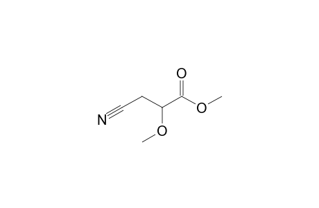 3-Cyano-2-methoxypropionic acid, methyl ester