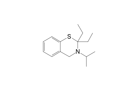 2,2-Diethyl-3,4-dihydro-3-isopropyl-2H-1,3-benzothiazine