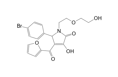 5-(4-bromophenyl)-4-(2-furoyl)-3-hydroxy-1-[2-(2-hydroxyethoxy)ethyl]-1,5-dihydro-2H-pyrrol-2-one