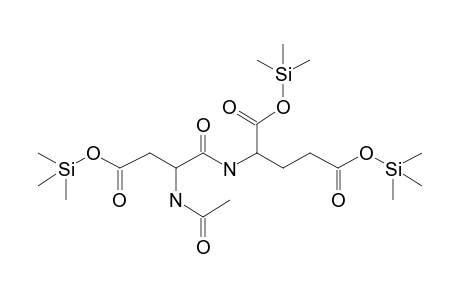 N-Acetylaspartylglutamic acid, tris(trimethylsilyl) ester