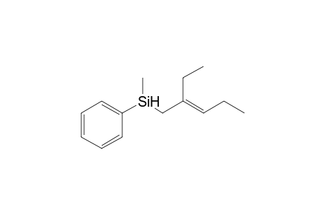 (E)-3-[(Methylphenylsilyl)methyl]-3-hexene