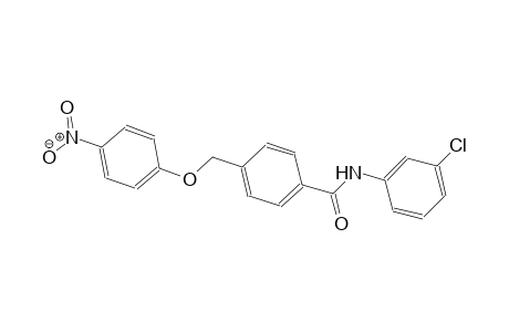 N-(3-chlorophenyl)-4-[(4-nitrophenoxy)methyl]benzamide