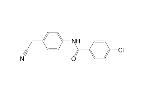 4-Chloro-N-[4-(cyanomethyl)phenyl]benzamide