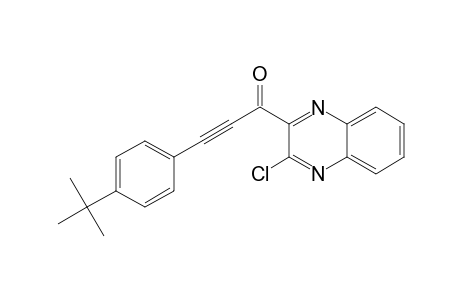 3-(4-tert-Butylphenyl)-1-(3-chloroquinoxalin-2-yl)prop-2-yn-1-one