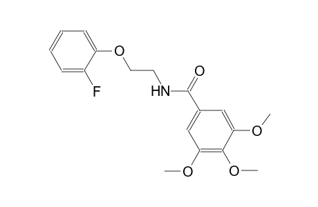 benzamide, N-[2-(2-fluorophenoxy)ethyl]-3,4,5-trimethoxy-