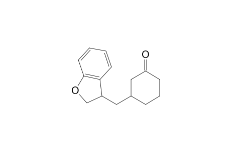 3-[[3-(2H,3H-benzofuryl)]methyl]cyclohexan-1-one