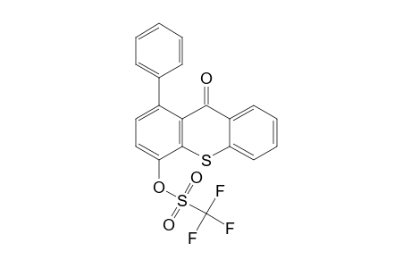 9-Oxo-1-phenyl-9H-thioxanthen-4-yl trifluoromethanesulfonate