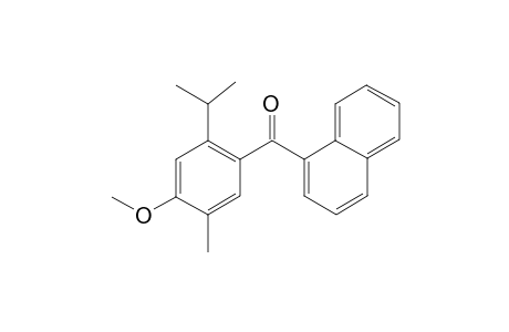 (2-Isopropyl-4-methoxy-5-methylphenyl)-1-naphthylmethanone